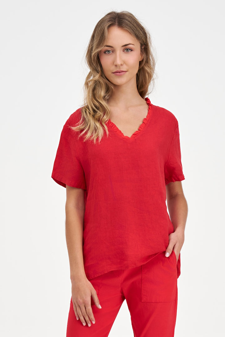 Le haut 100% lin Made in italy | 10-3178Y