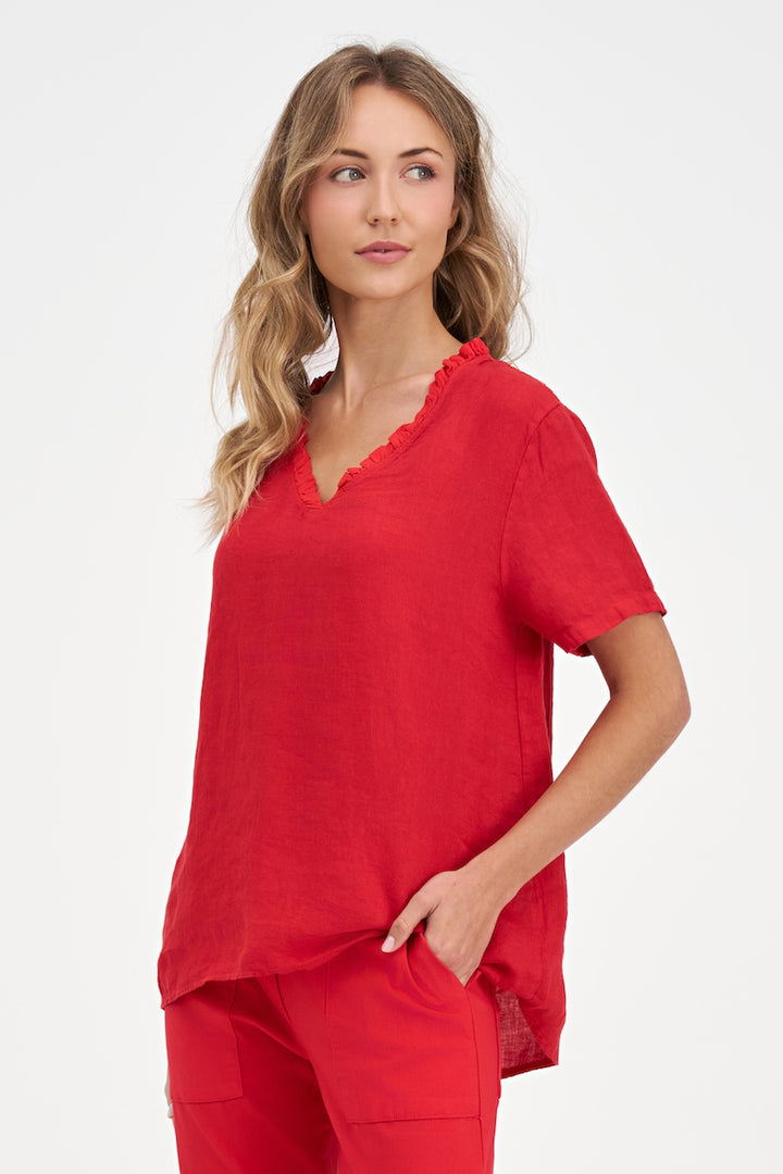 Le haut 100% lin Made in italy | 10-3178Y