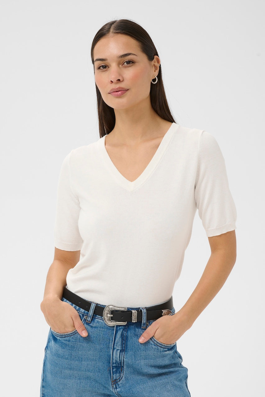 Le chandail à col en V Kaffe | 10508412