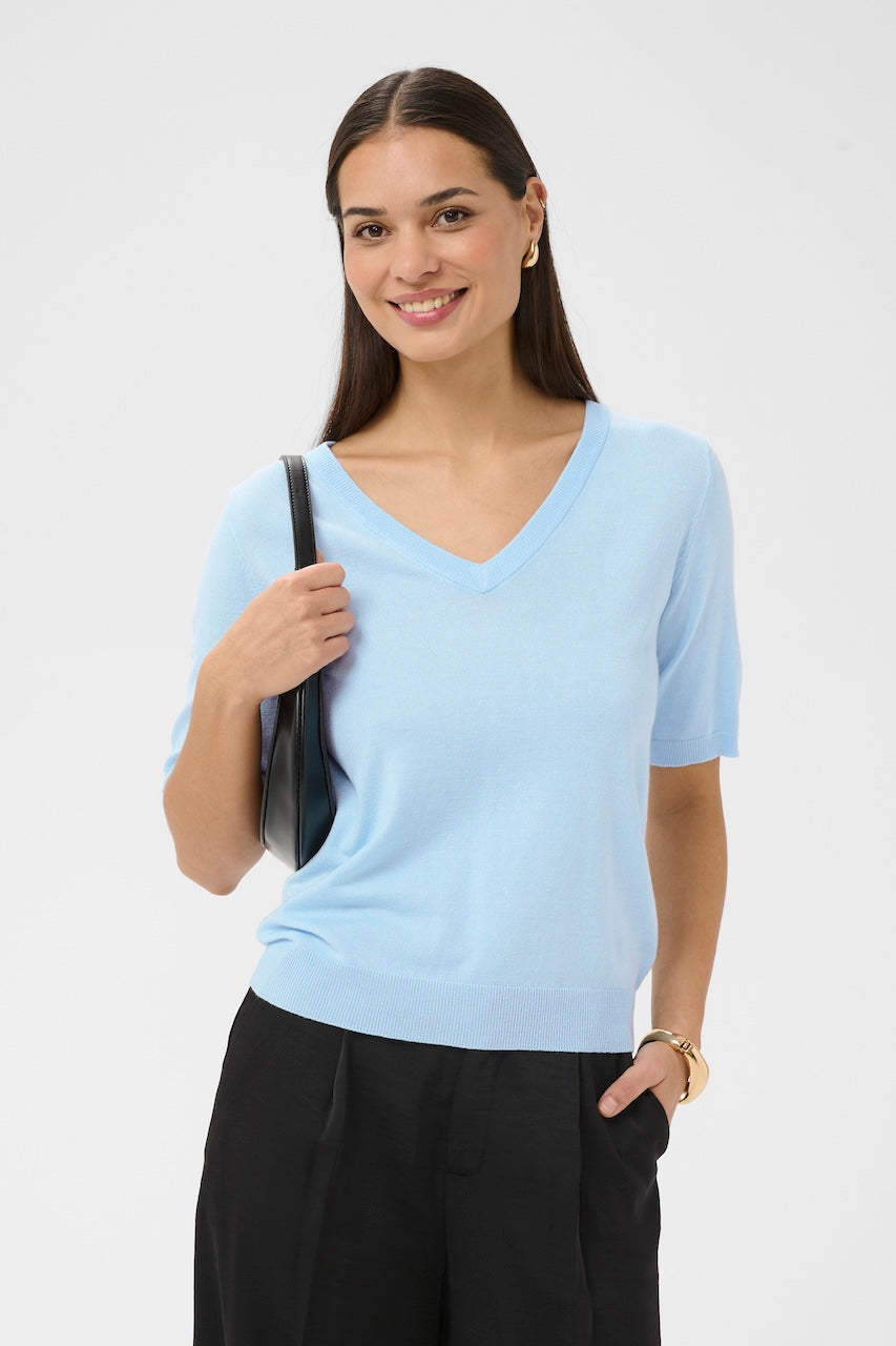 Le chandail à col en V Kaffe | 10508412