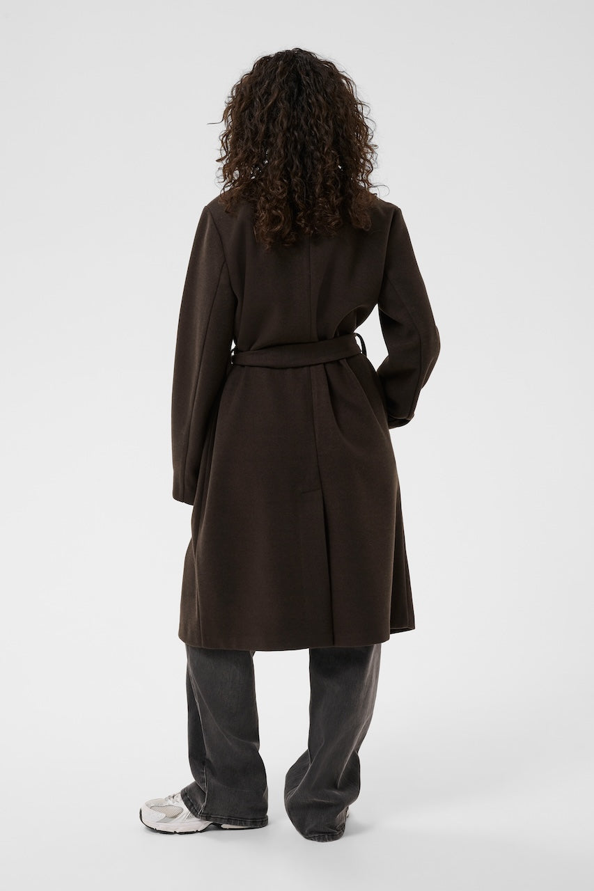 Le manteau long ceinturé Kaffe | 10511086