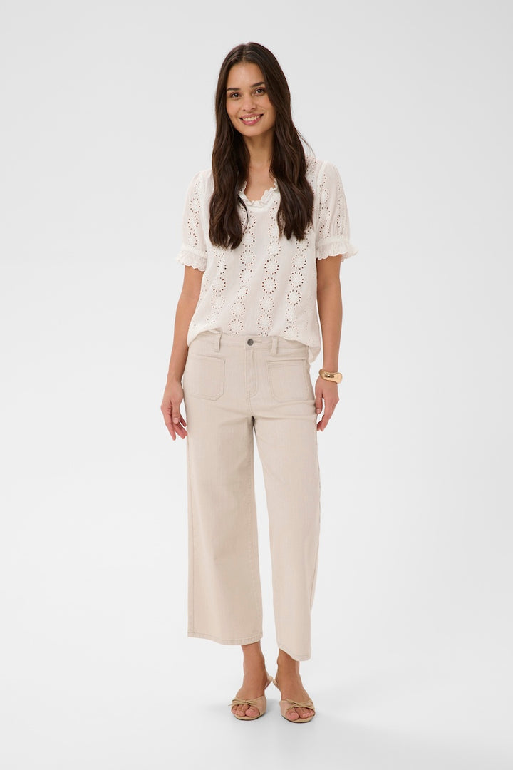 Le pantalon jambe évasée Kaffe | 10511431