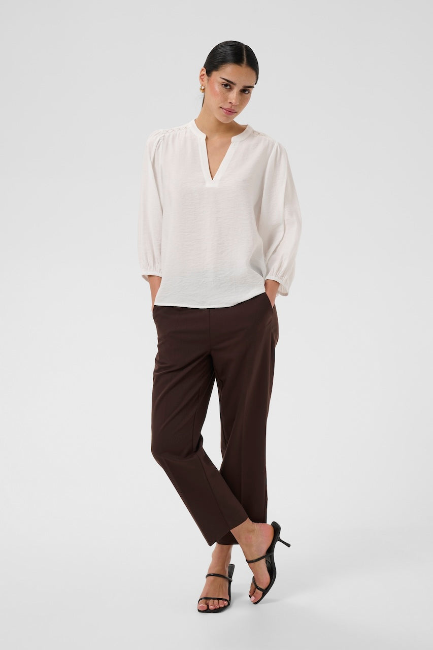 La blouse texturée à manches 3/4 Kaffe | 10511905