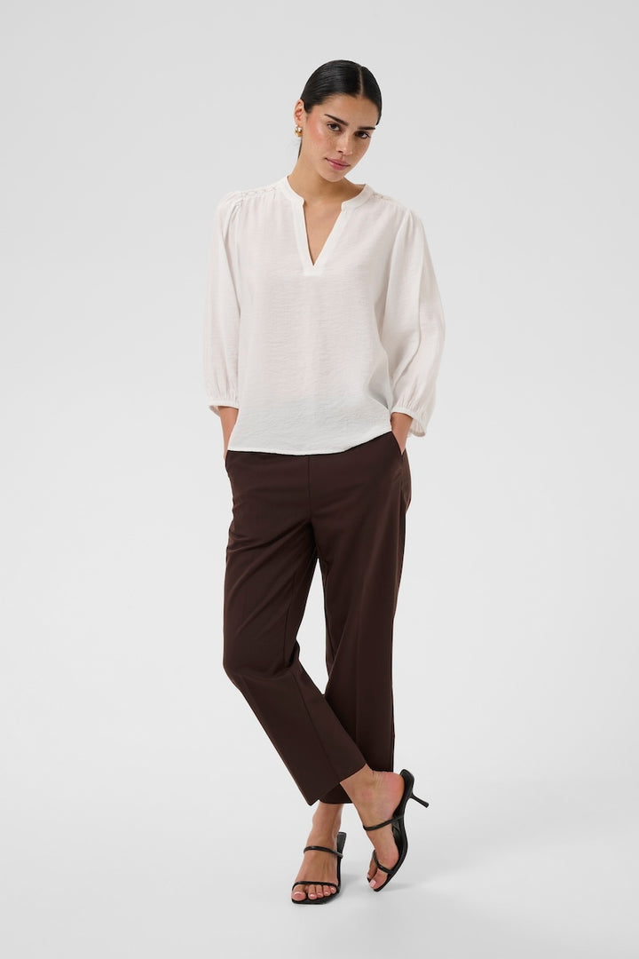 La blouse texturée à manches 3/4 Kaffe | 10511905