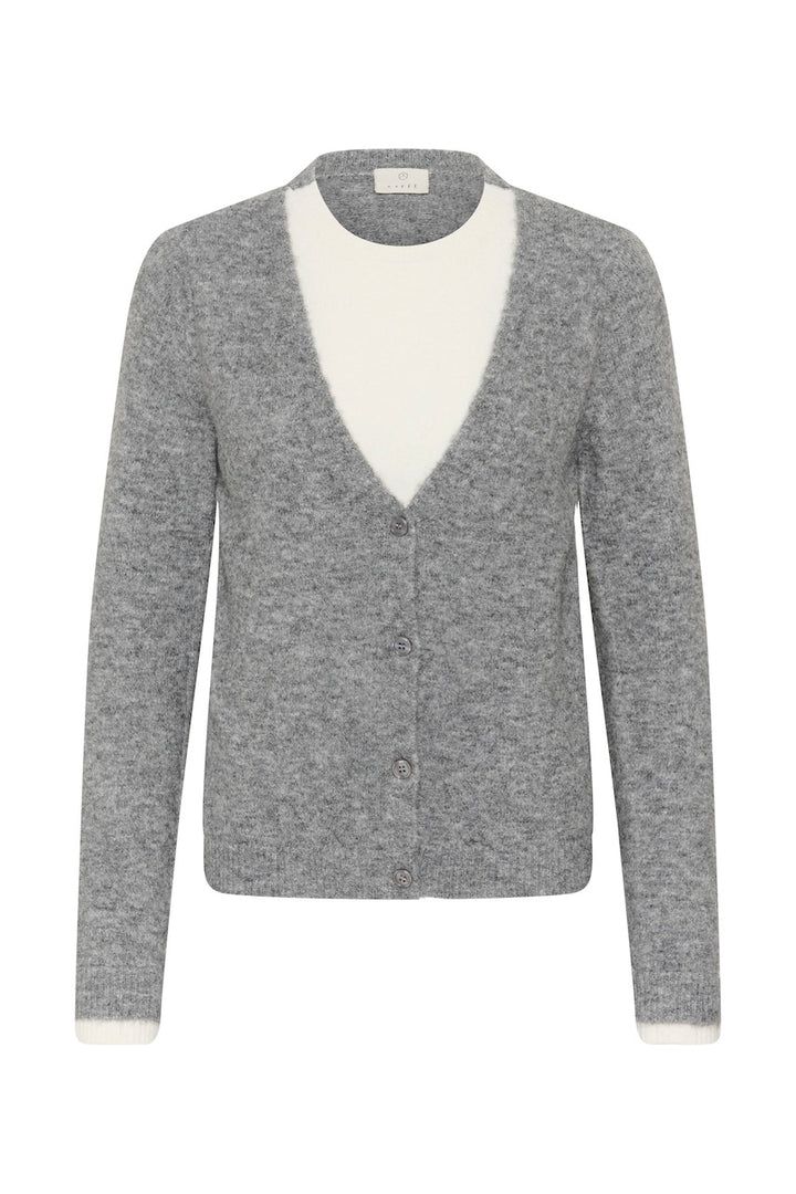 Le cardigan à col en V Kaffe | 10512194