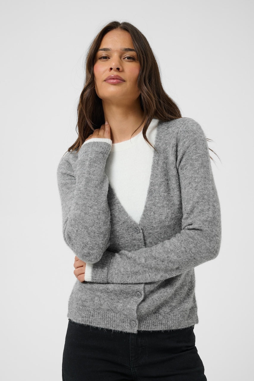 Le cardigan à col en V Kaffe | 10512194