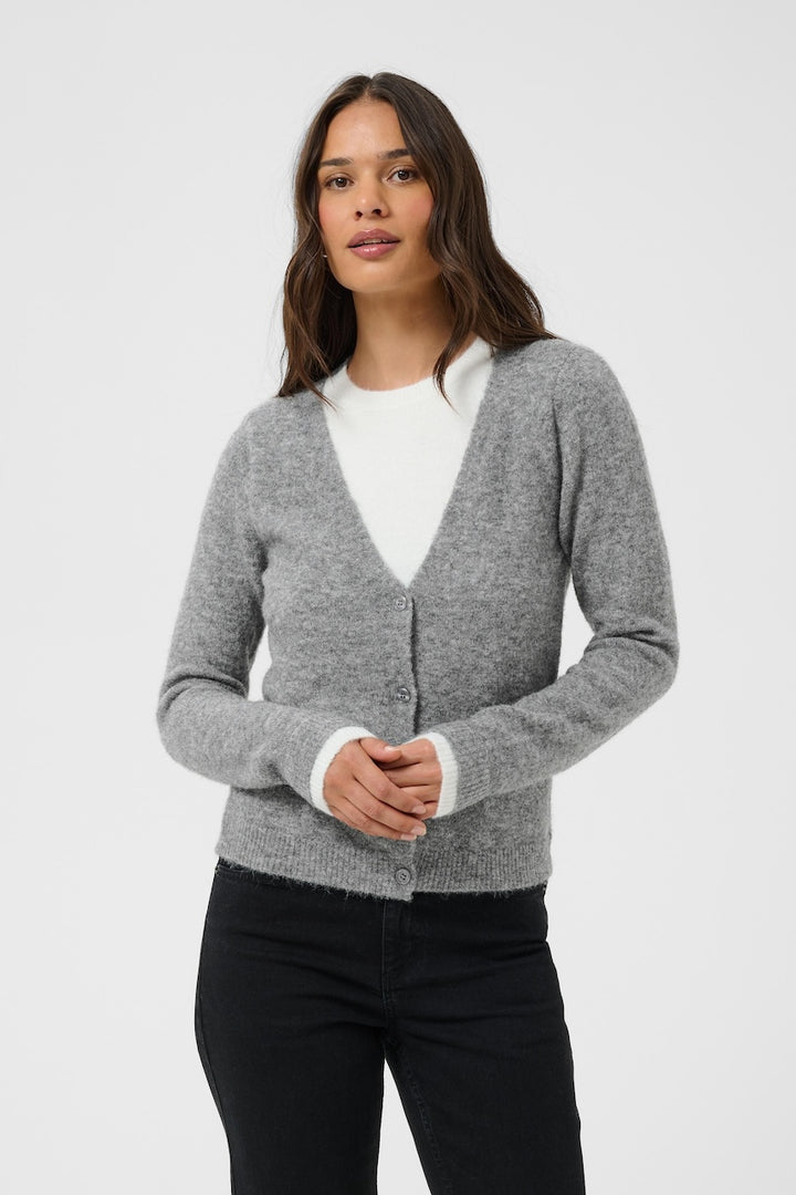 Le cardigan à col en V Kaffe | 10512194
