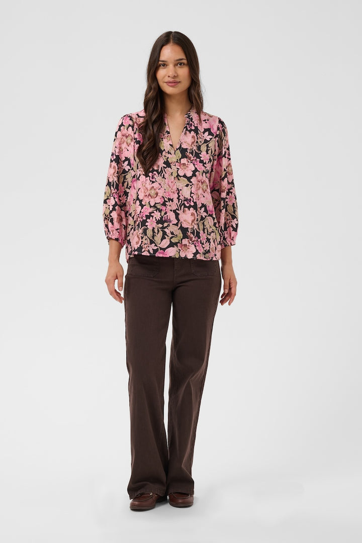 La blouse fluide à pli central Kaffe | 10512211