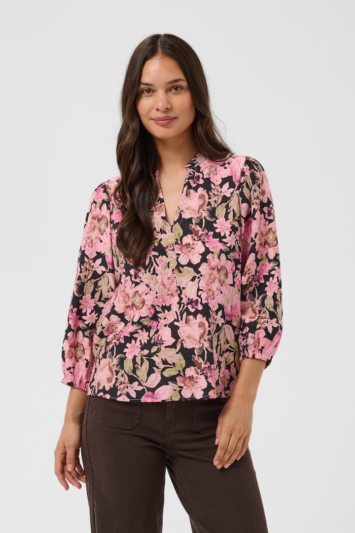 La blouse fluide à pli central Kaffe | 10512211