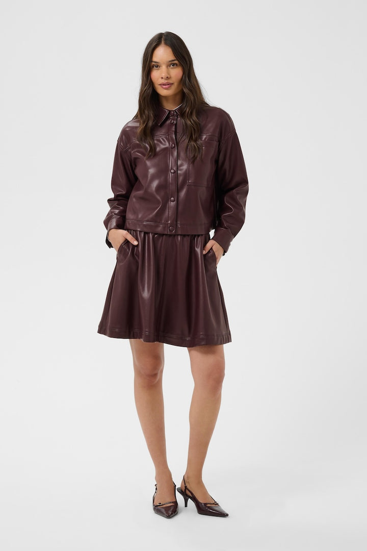 La veste effet cuir Kaffe | 10512222