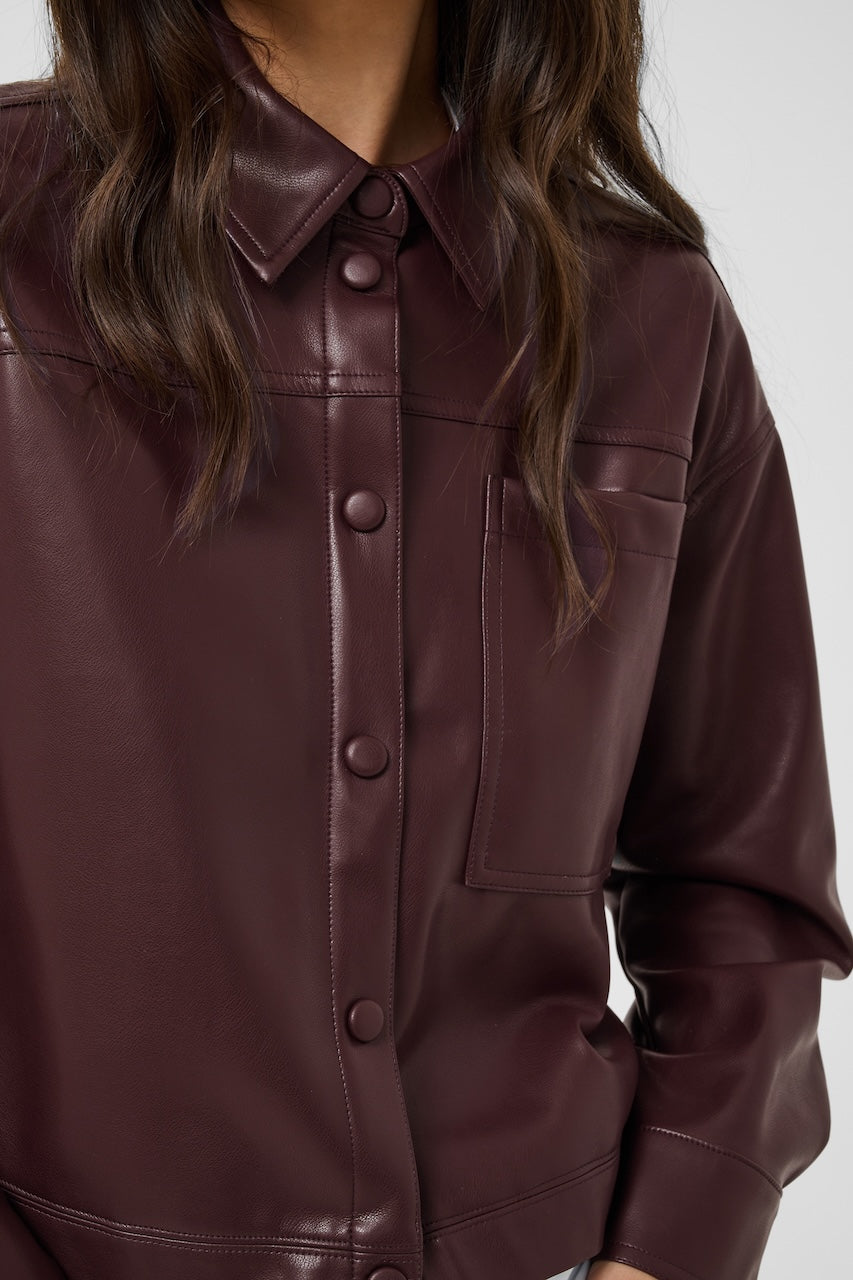 La veste effet cuir Kaffe | 10512222