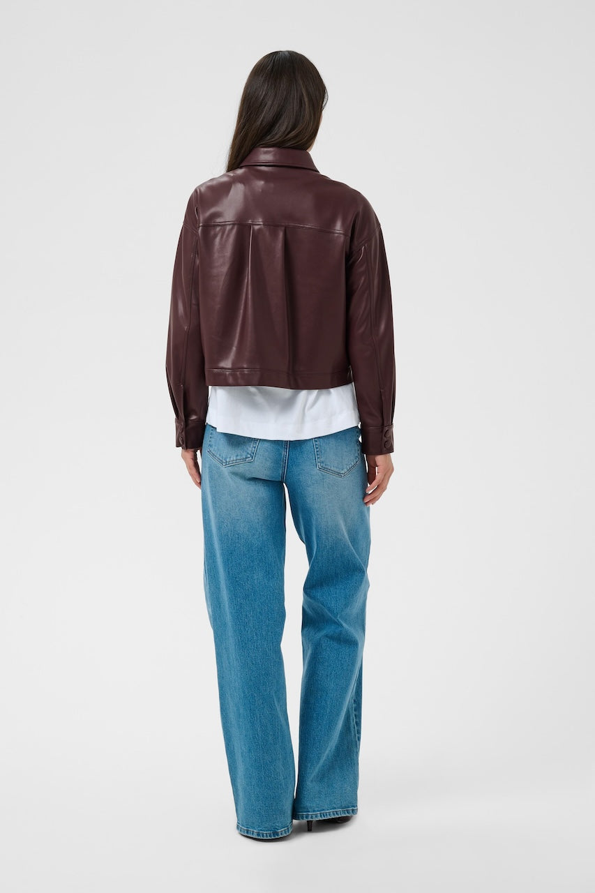 La veste effet cuir Kaffe | 10512222