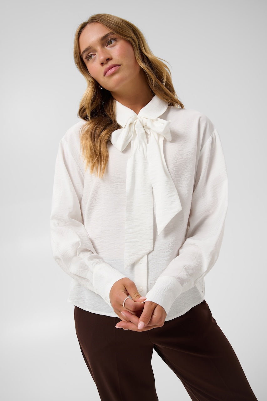 La blouse à col noué Kaffe | 10512233
