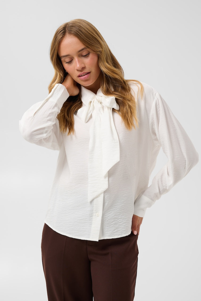 La blouse à col noué Kaffe | 10512233