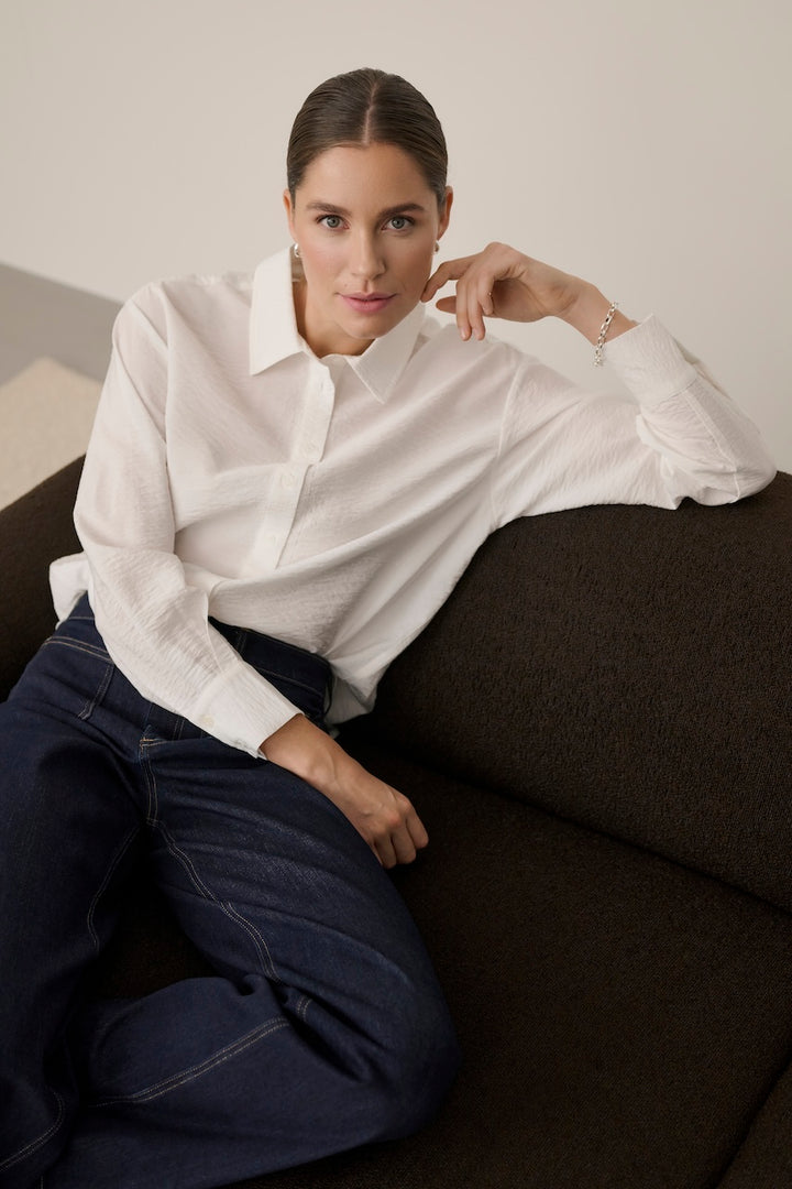 La blouse à col noué Kaffe | 10512233