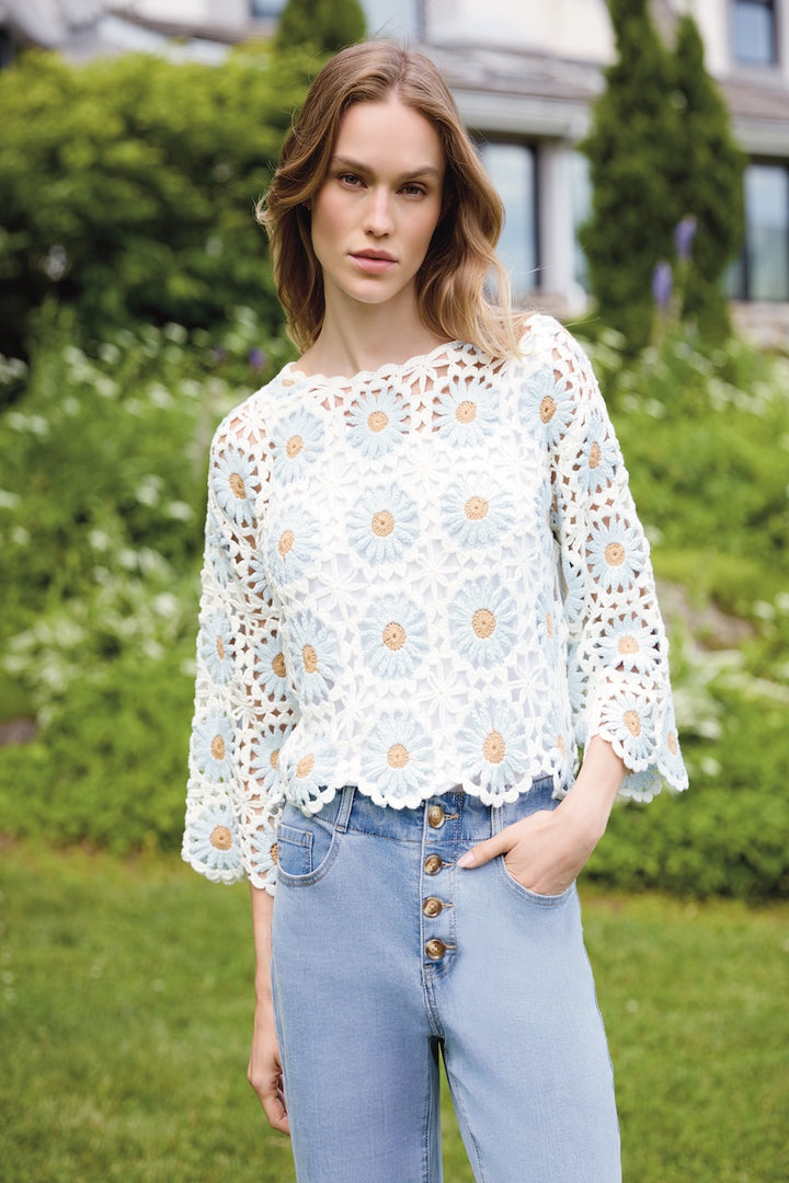 Le pull crocheté Charlie B. | C2941-267C