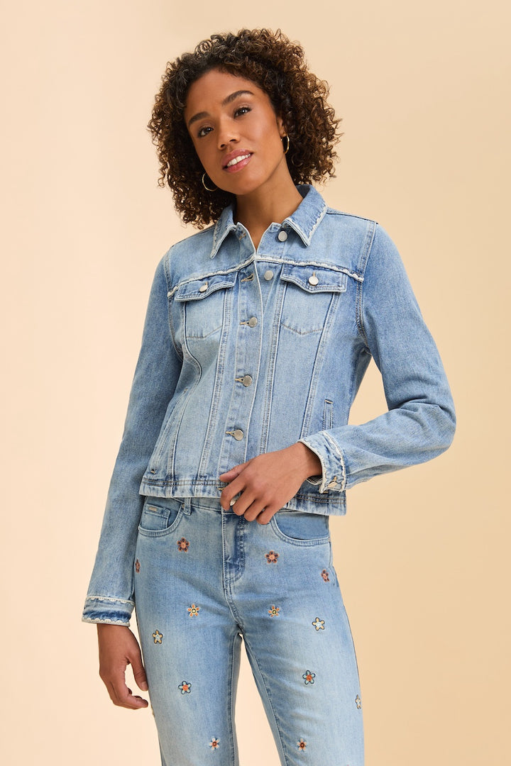 La veste en denim intemporelle FDJ | 1450632