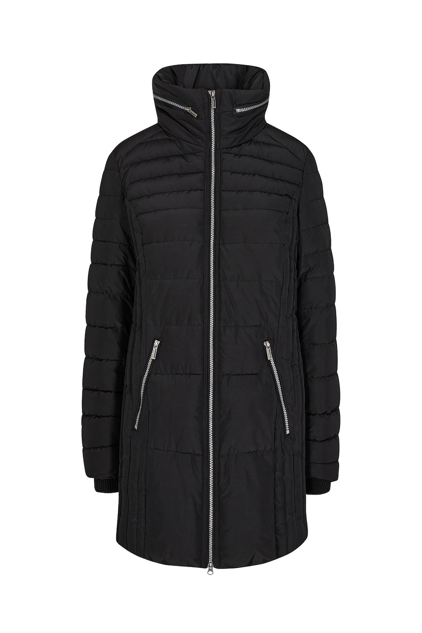 Le manteau matelassé à capuchon Soya Concept | 16813