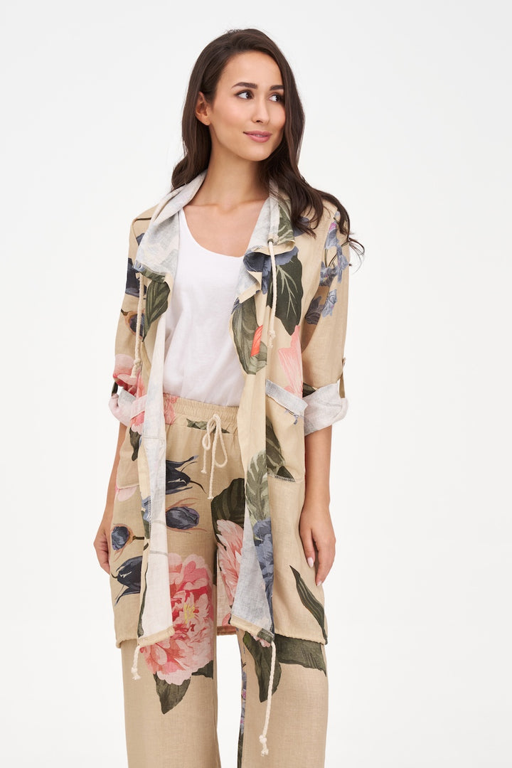 Le cardigan coupe fluide made in italy | 17-9679PY