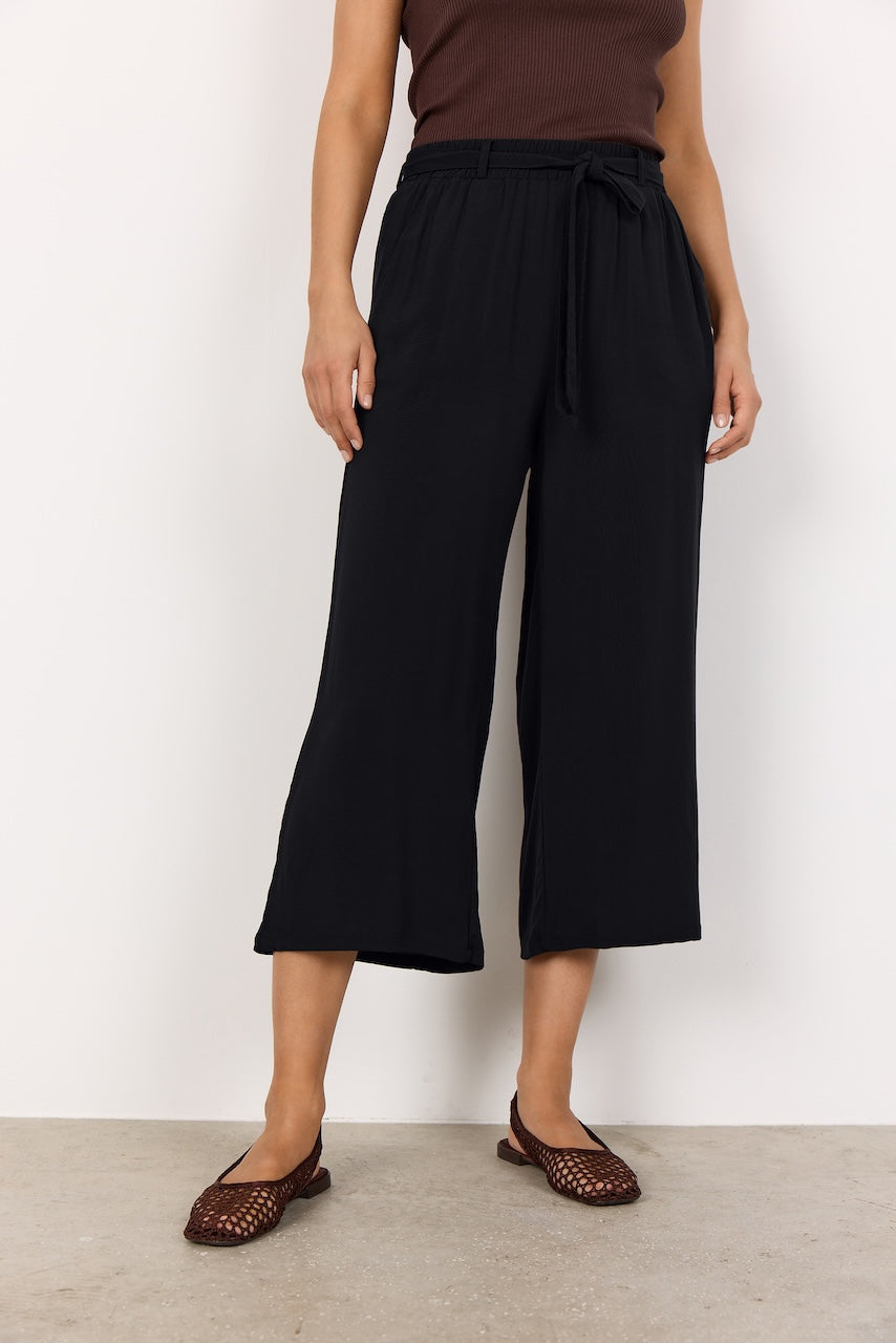 Le pantalon écourté fluide Soya Concept | 17032