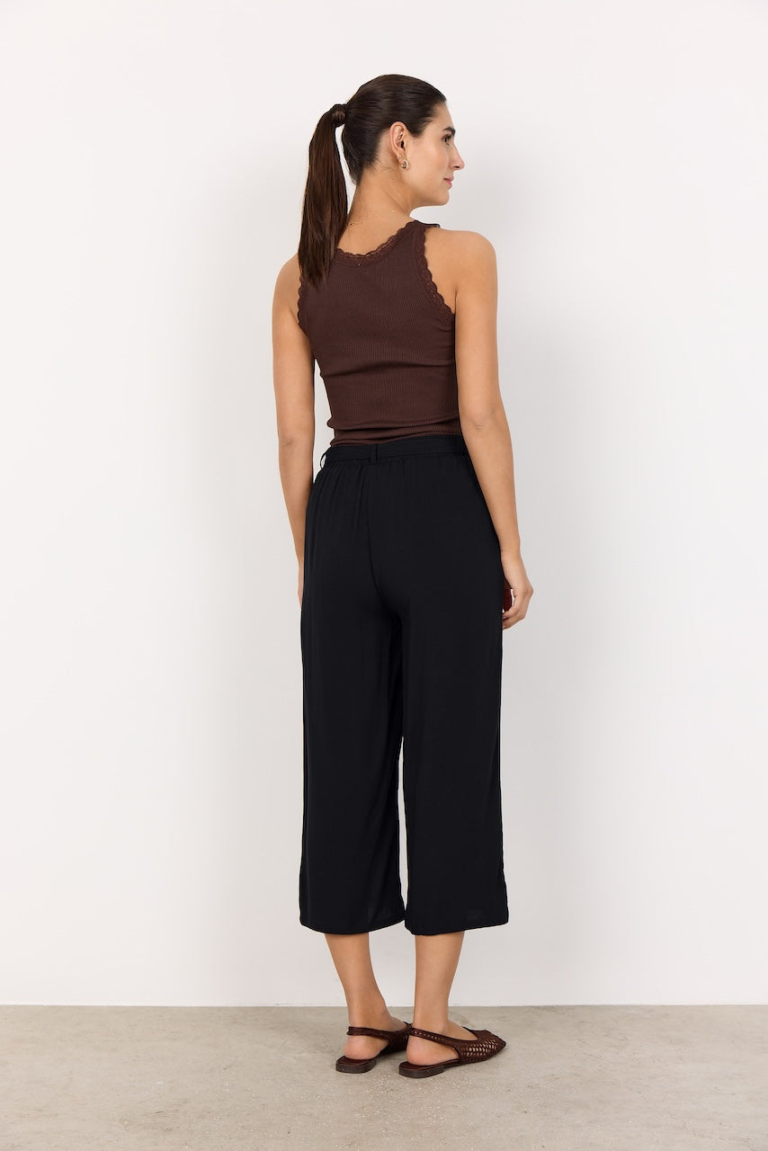 Le pantalon écourté fluide Soya Concept | 17032
