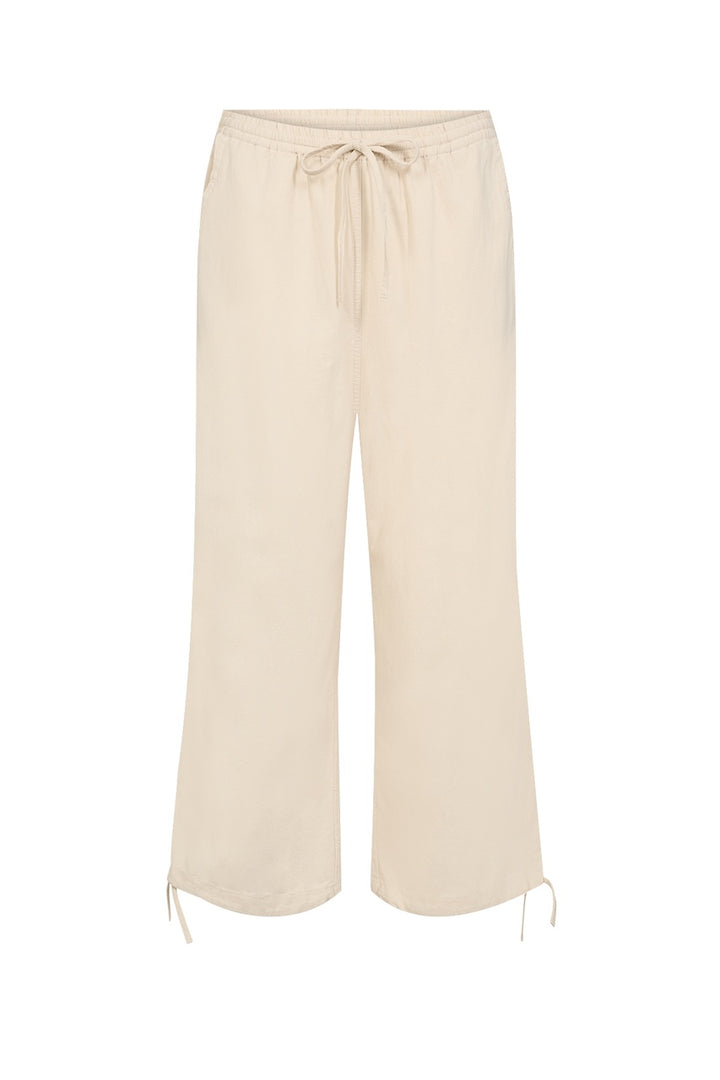 Le pantalon écourté en coton Soya Concept | 17193