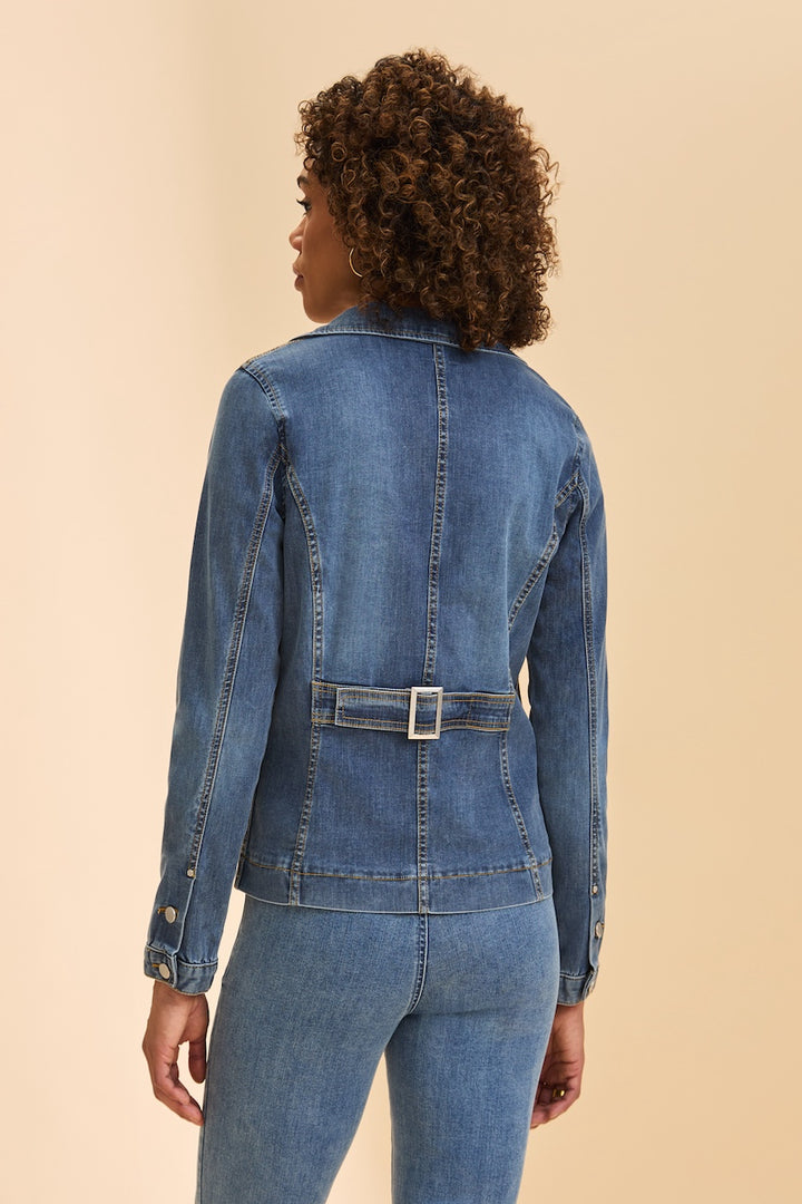 La veste en denim extensible FDJ | 1913370