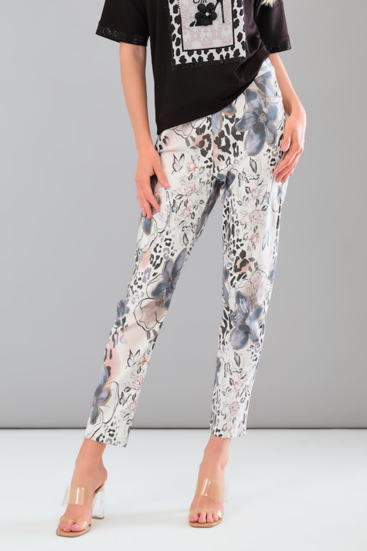 Le pantalon taille élastique Tricotto | 56279