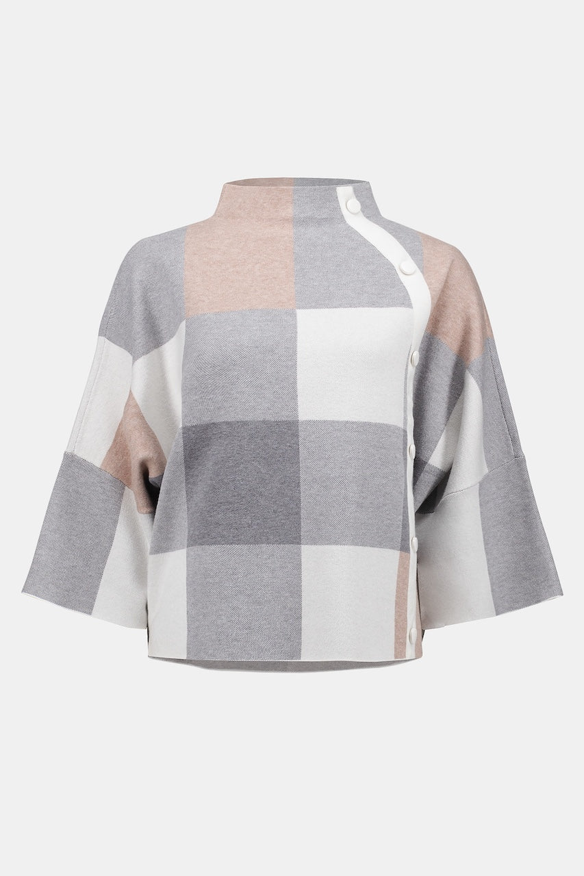 Le haut à carreaux Joseph Ribkoff | 243948F25