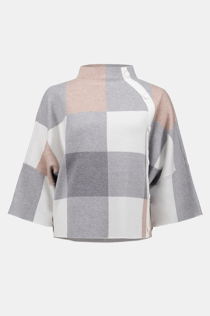 Le haut à carreaux Joseph Ribkoff | 243948F25