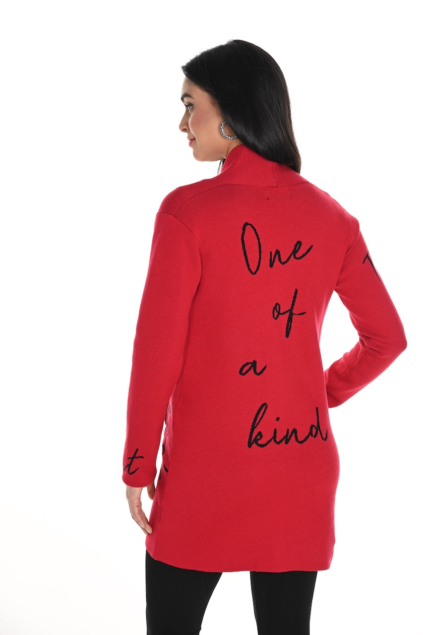 Le cardigan imprimé vibrant Frank Lyman | 244697U