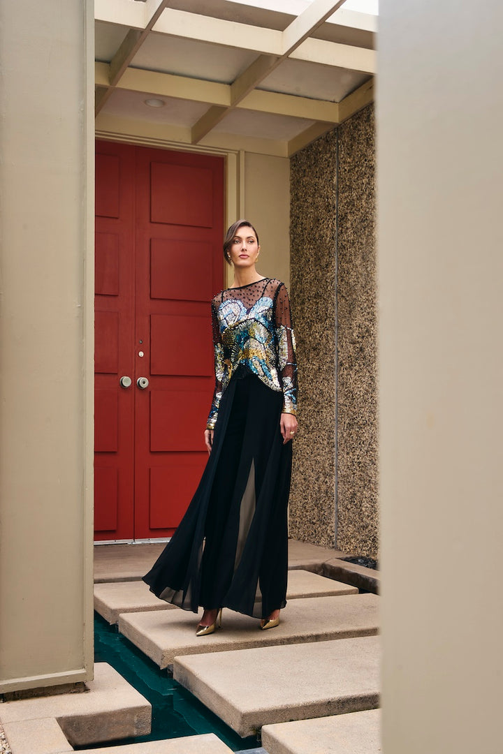 Le pantalon design chic Frank Lyman | Signature | 198256