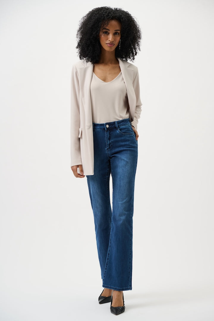 Le jean extensible semi-évasé classique Joseph Ribkoff | Hots | 251967