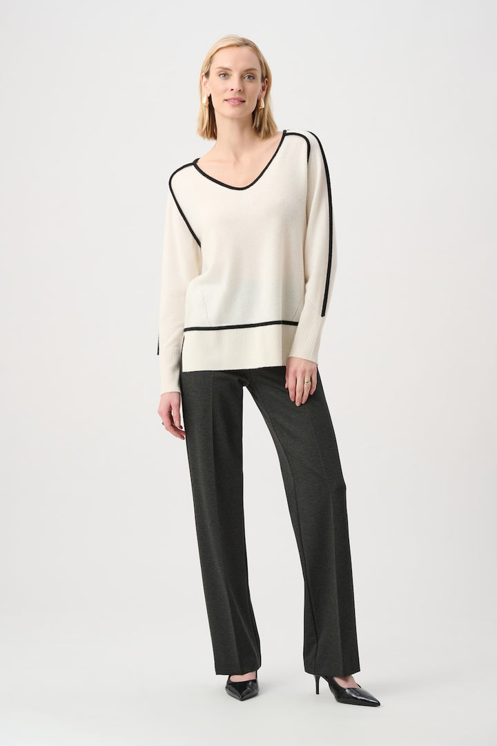 Le pantalon en tricot à jambe large Joseph Ribkoff | 253297F26