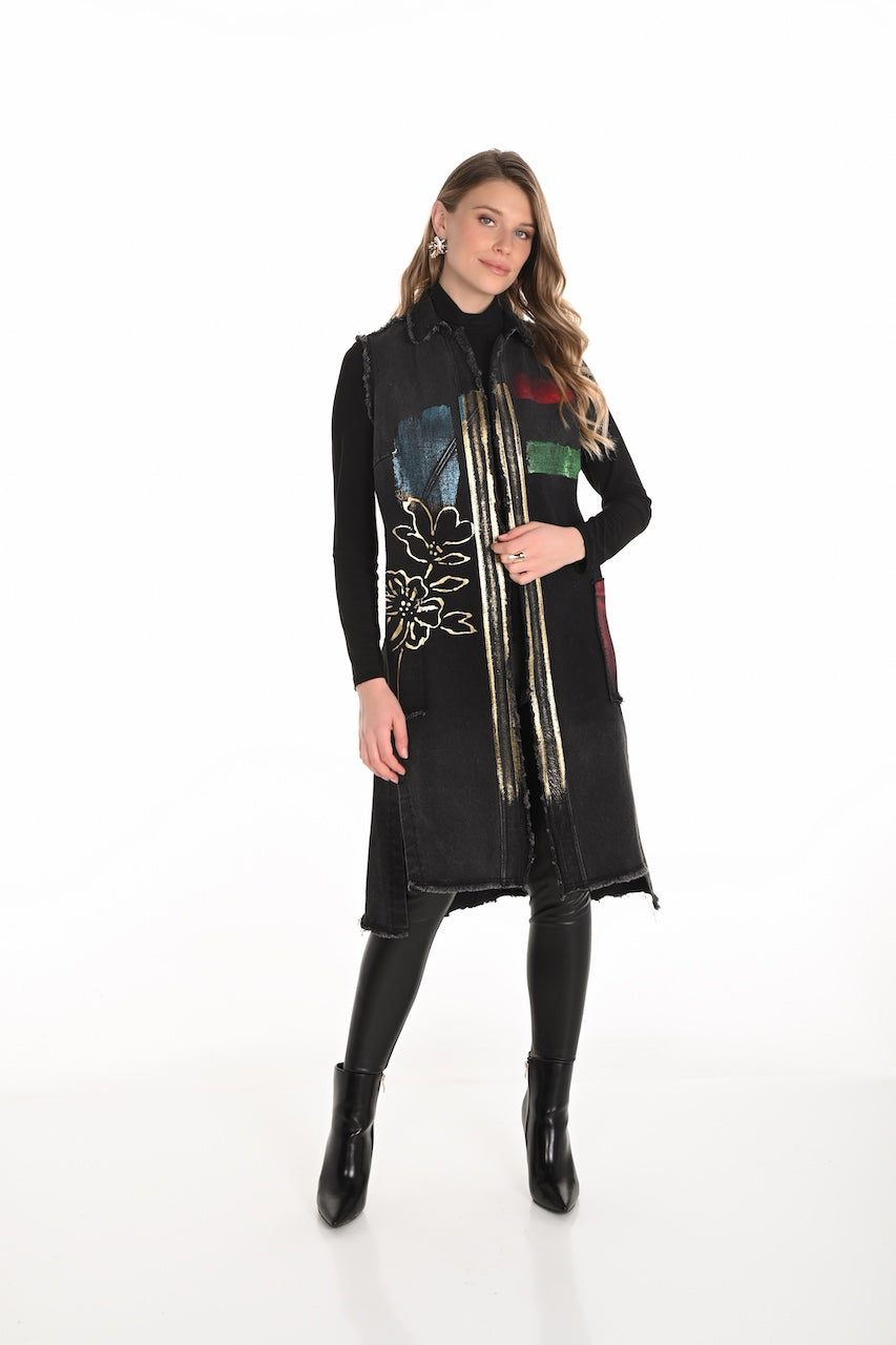 Le pardessus en denim sans manches - Frank Lyman | 253762