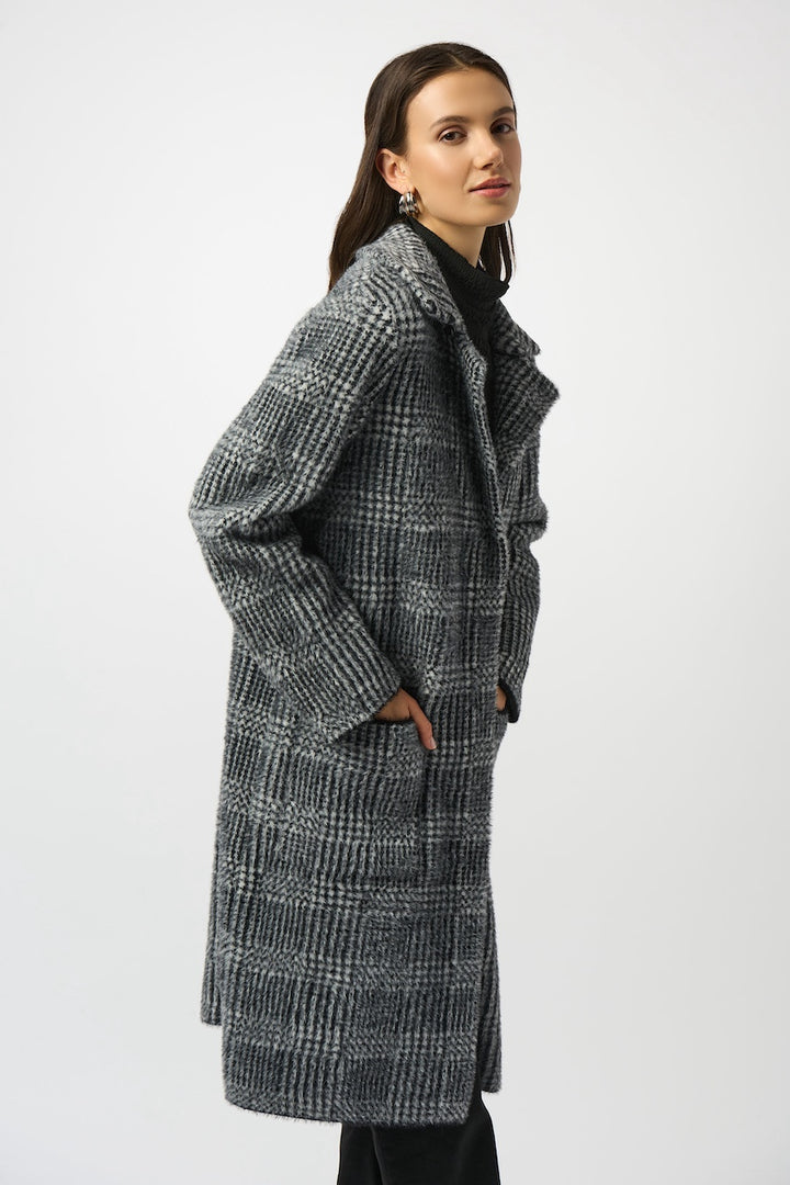 Le manteau en jacquard à carreaux Joseph Ribkoff | 253900