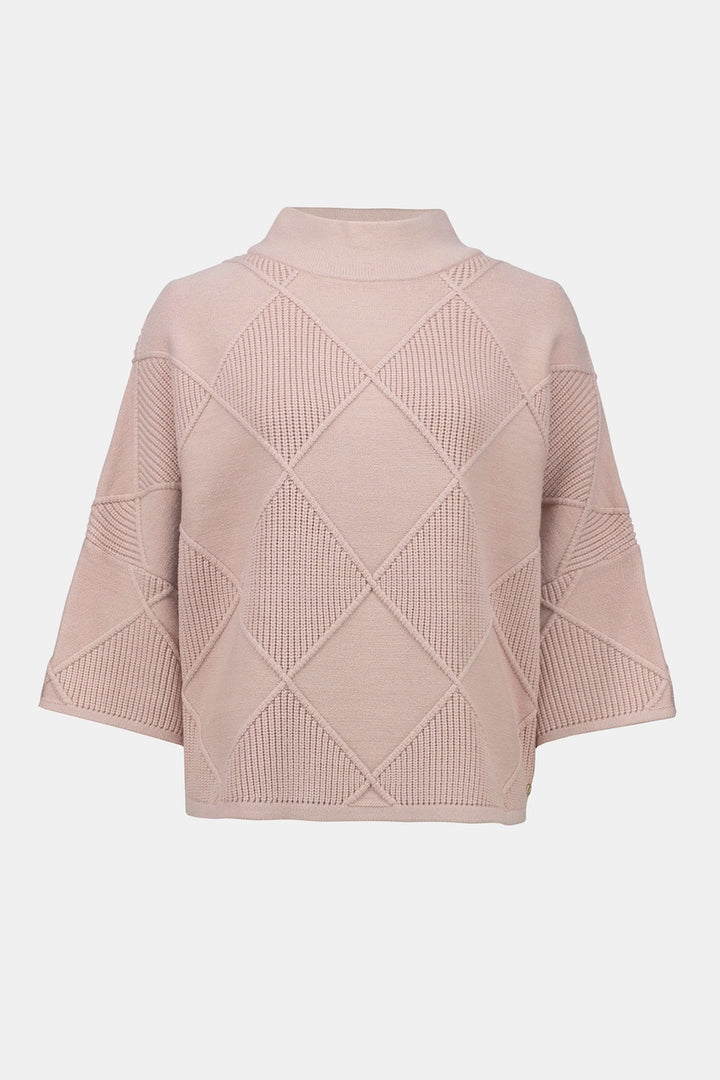 Le pull en tricot à motifs losanges - Joseph Ribkoff | 253943