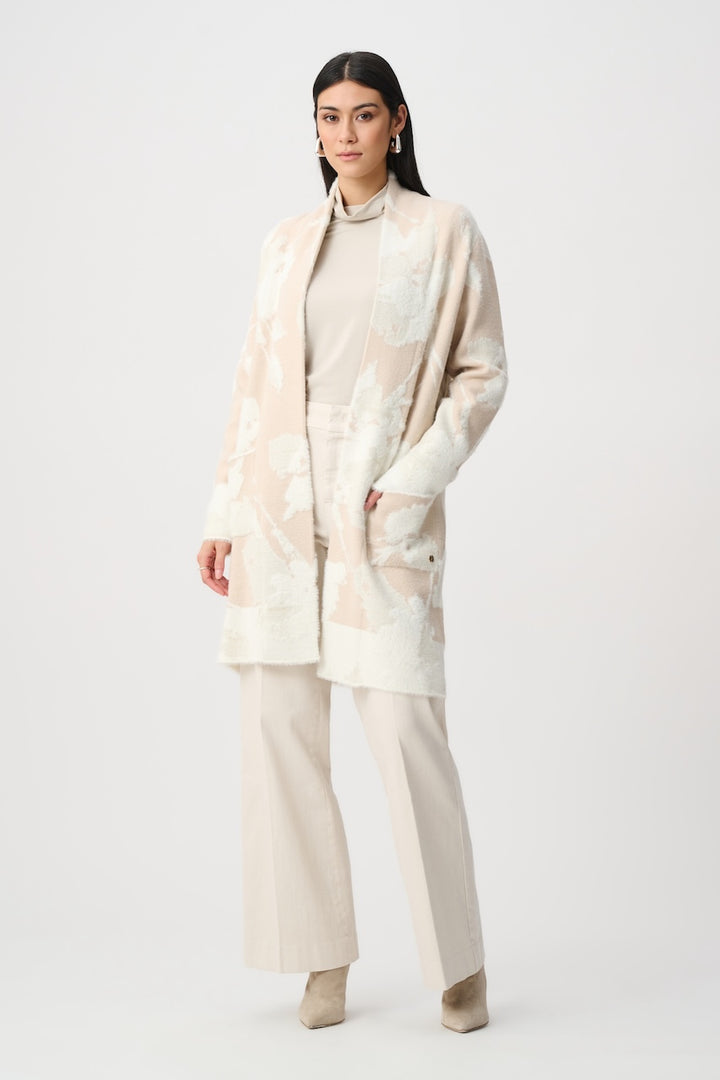 Le cardigan long à imprimé abstrait Joseph Ribkoff | 253956F26