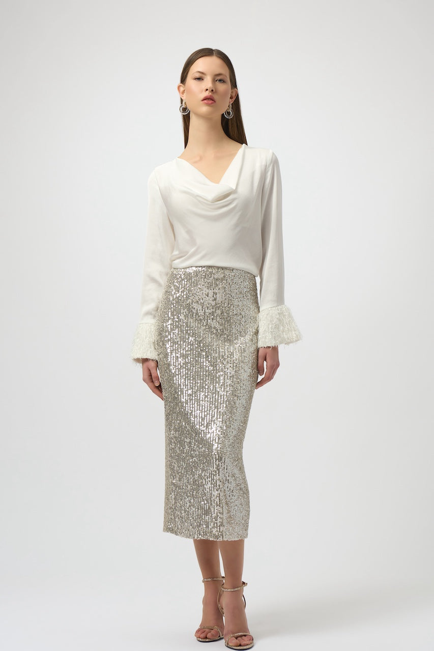 Le haut en satin Joseph Ribkoff | 254020