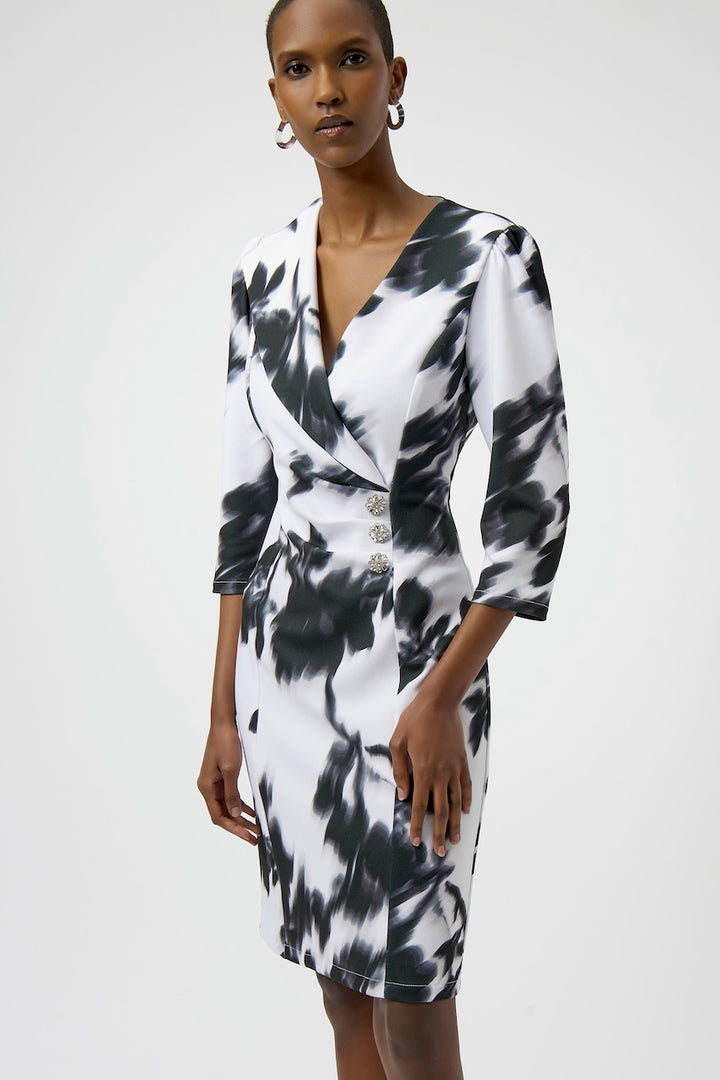La robe motif abstrait Joseph Ribkoff | Signature | 254171
