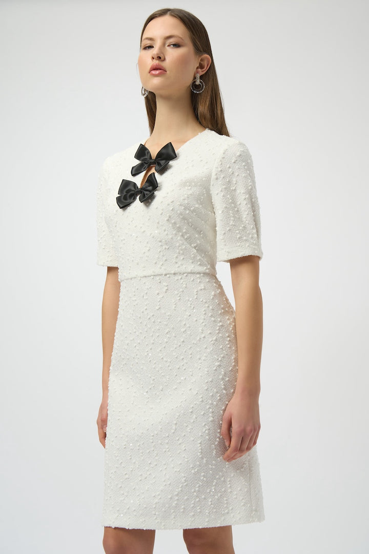 La robe droite tricot bouclé Joseph Ribkoff | 254177