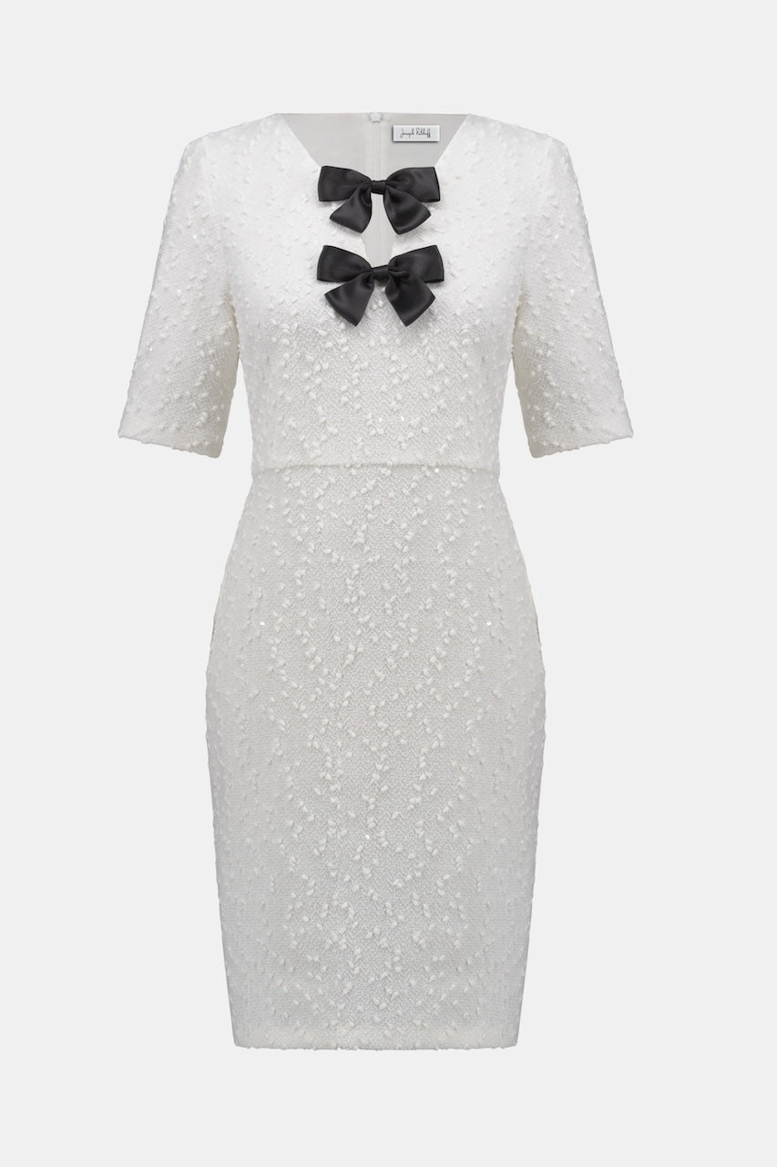 La robe droite tricot bouclé Joseph Ribkoff | 254177