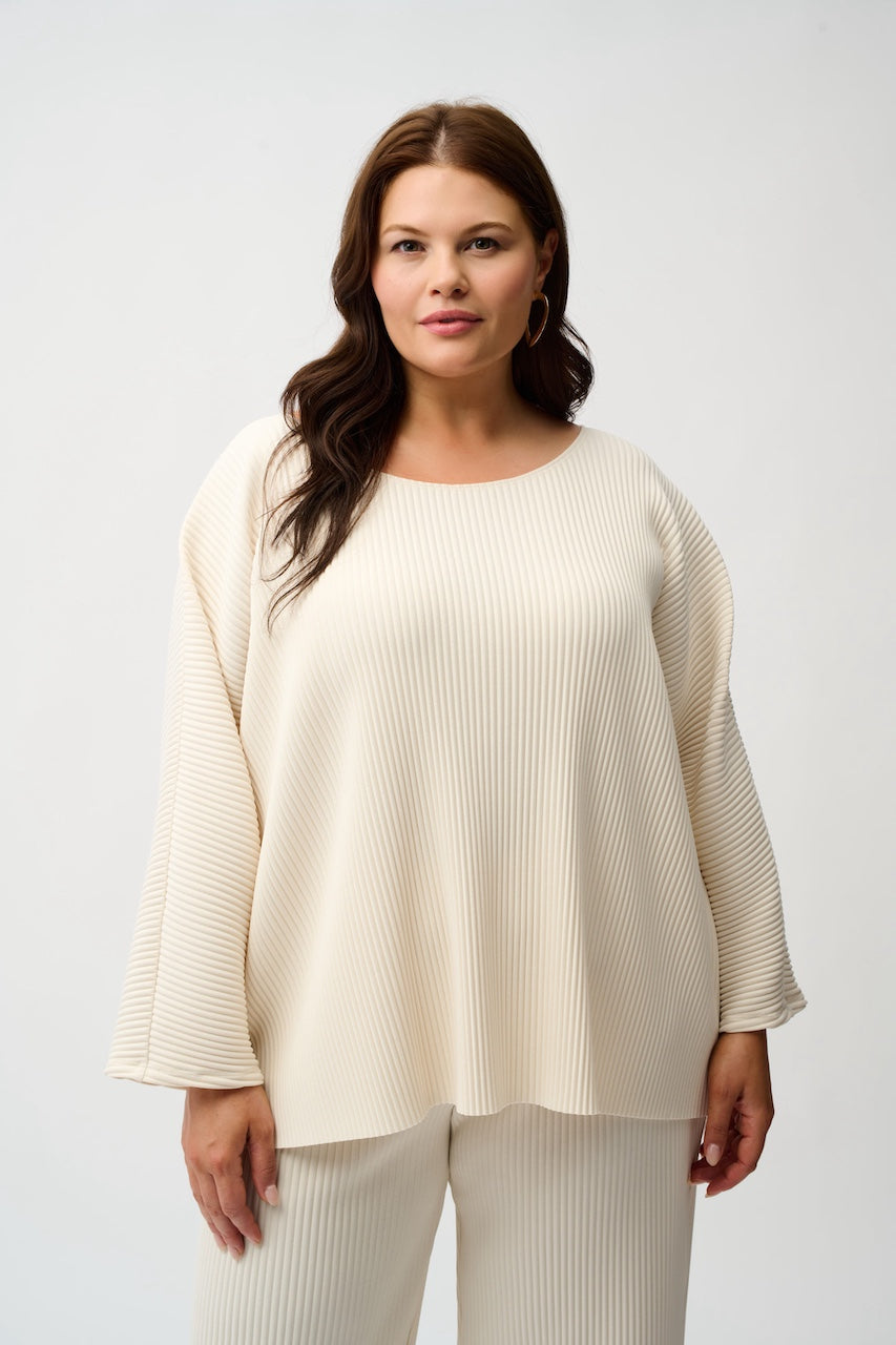 Le haut boxy en crêpe scuba Joseph Ribkoff | Hots |254210