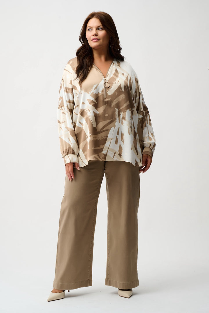 Le jean classique à jambe large Joseph Ribkoff | Hots | 254919