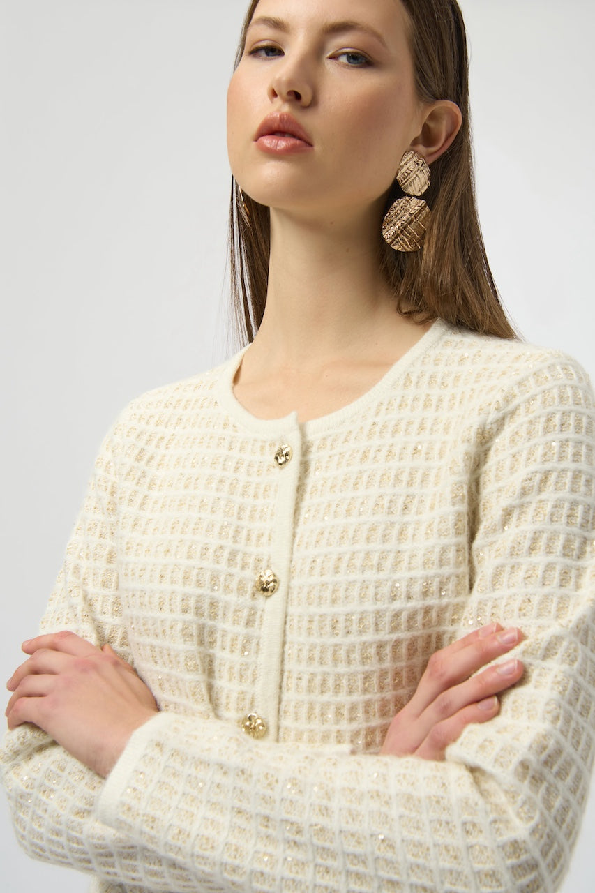 Le cardigan pailleté Joseph Ribkoff |254938