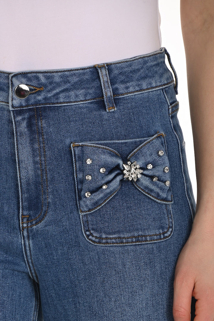 Le jean jambe large Frank Lyman | 254978