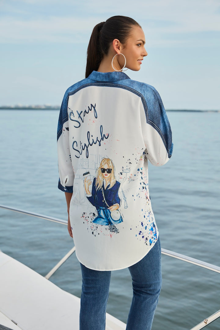 La chemise artistique Frank Lyman | 256740U