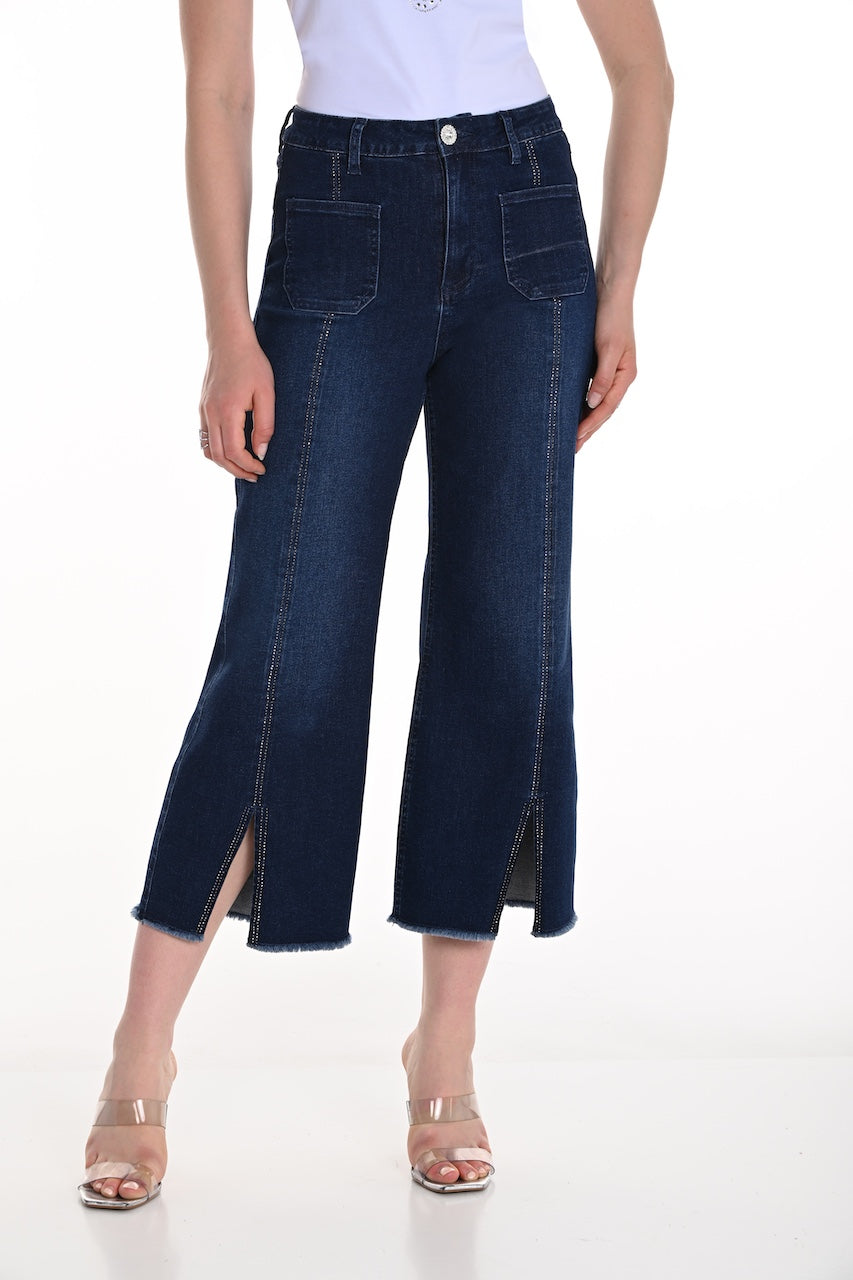Le jean jambe large Frank Lyman | 256797U