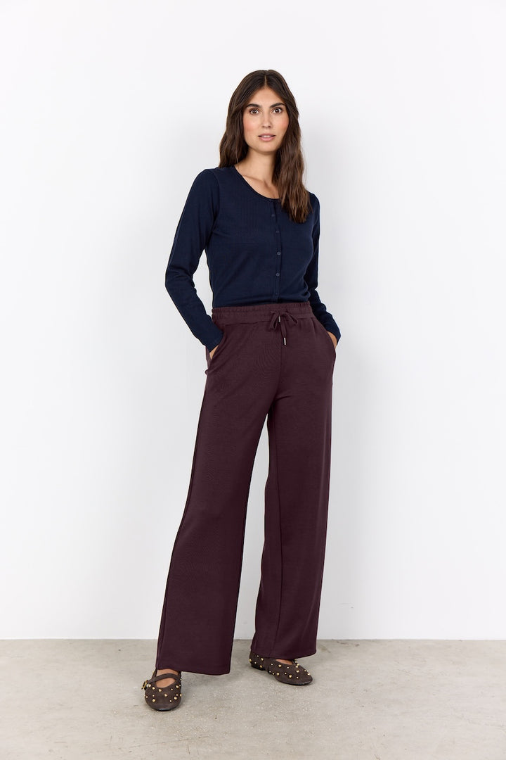 Le pantalon à jambe large Soya Concept | 25924