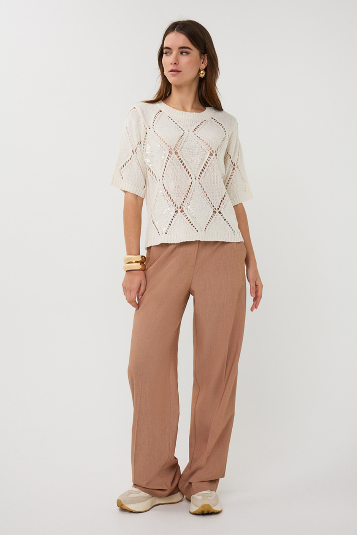 Le pull ajouré délicat Esqualo | 2602016